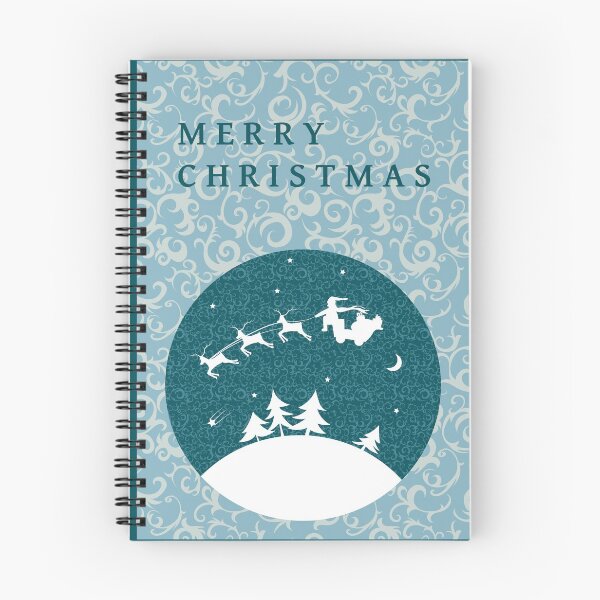Item preview, Blue Christmas Card  designed and sold by AstraDesign.