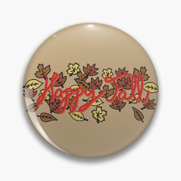 Item preview, Happy Fall Red with Leaves designed and sold by CamelCorruption.