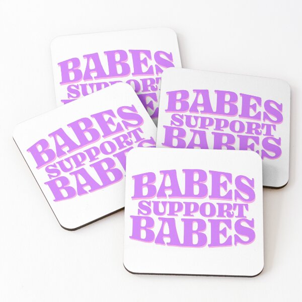 Item preview, BABES SUPPORT BABES designed and sold by Meridyth Walker.