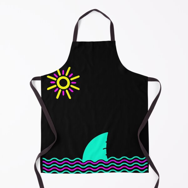 Item preview, NEON SUN. WAVES AND A SHARK FIN designed and sold by Dwarf-Monkey.