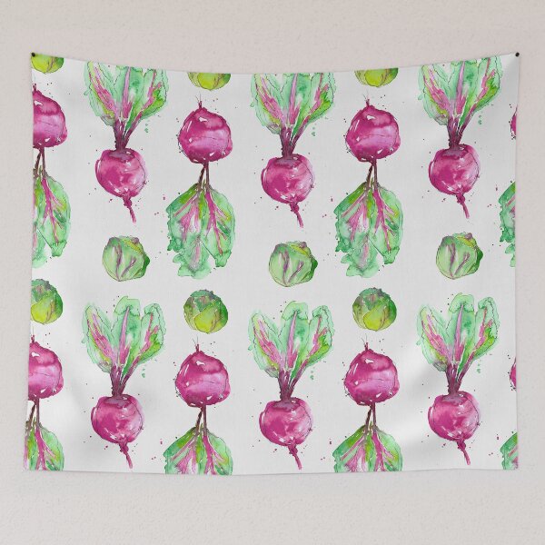 Artikelvorschau, Watercolour Beetroot entworfen und verkauft von RebeccaFlaherty.