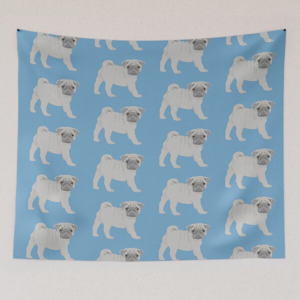Item preview, Pug puppy (Blue range) designed and sold by RTrivella.