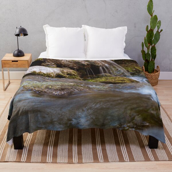 Item preview, Waterfall in Nicolae Romanescu Park designed and sold by Life-s-A-Hike.