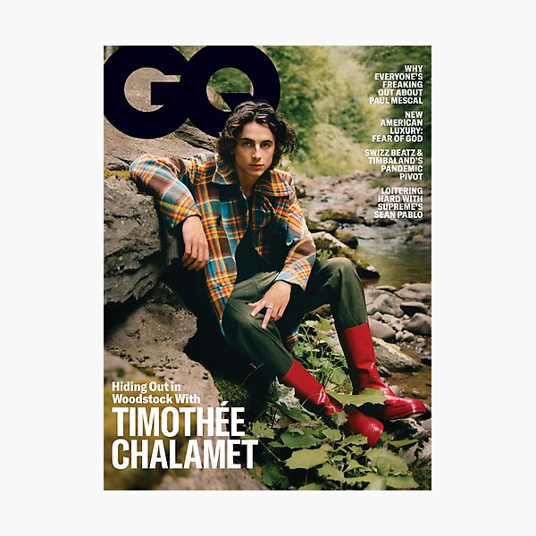 timothee chalamet Photographic Print