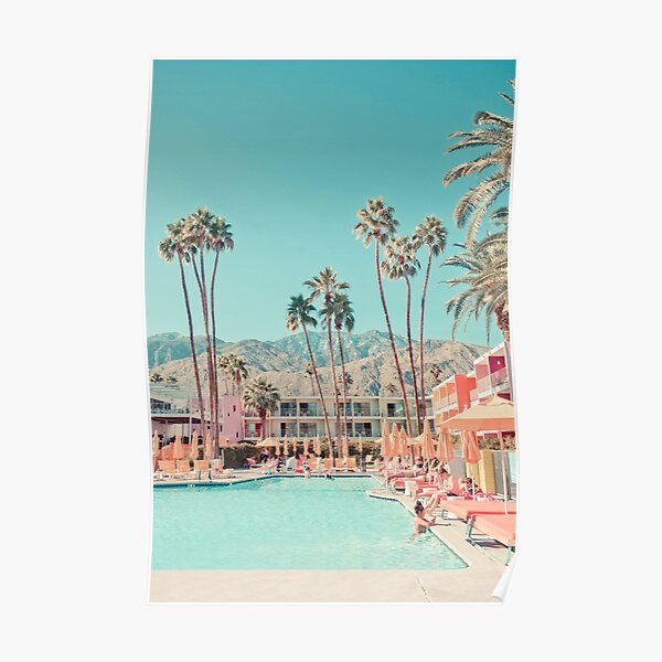 Palm Springs Vintage Travel Poster TRAVEL POSTER