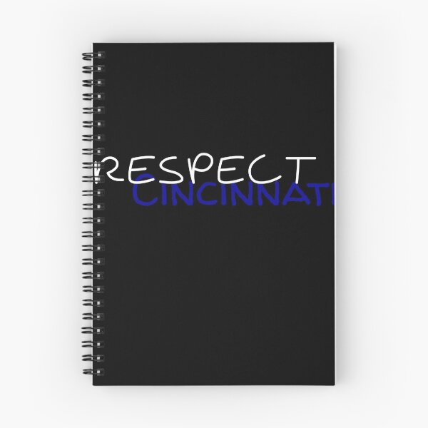 Item preview, Respect Cincinnati white and blue designed and sold by Lulu-design.