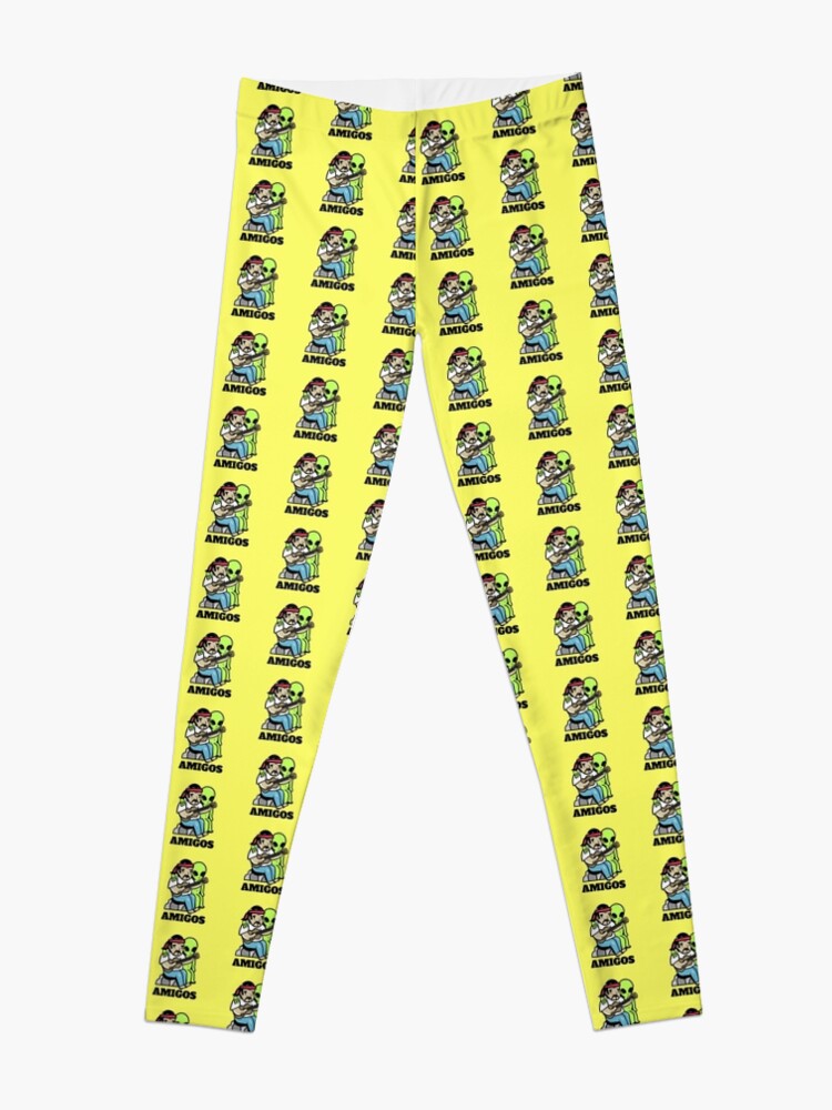 Alternate view of Hippie and alien Leggings