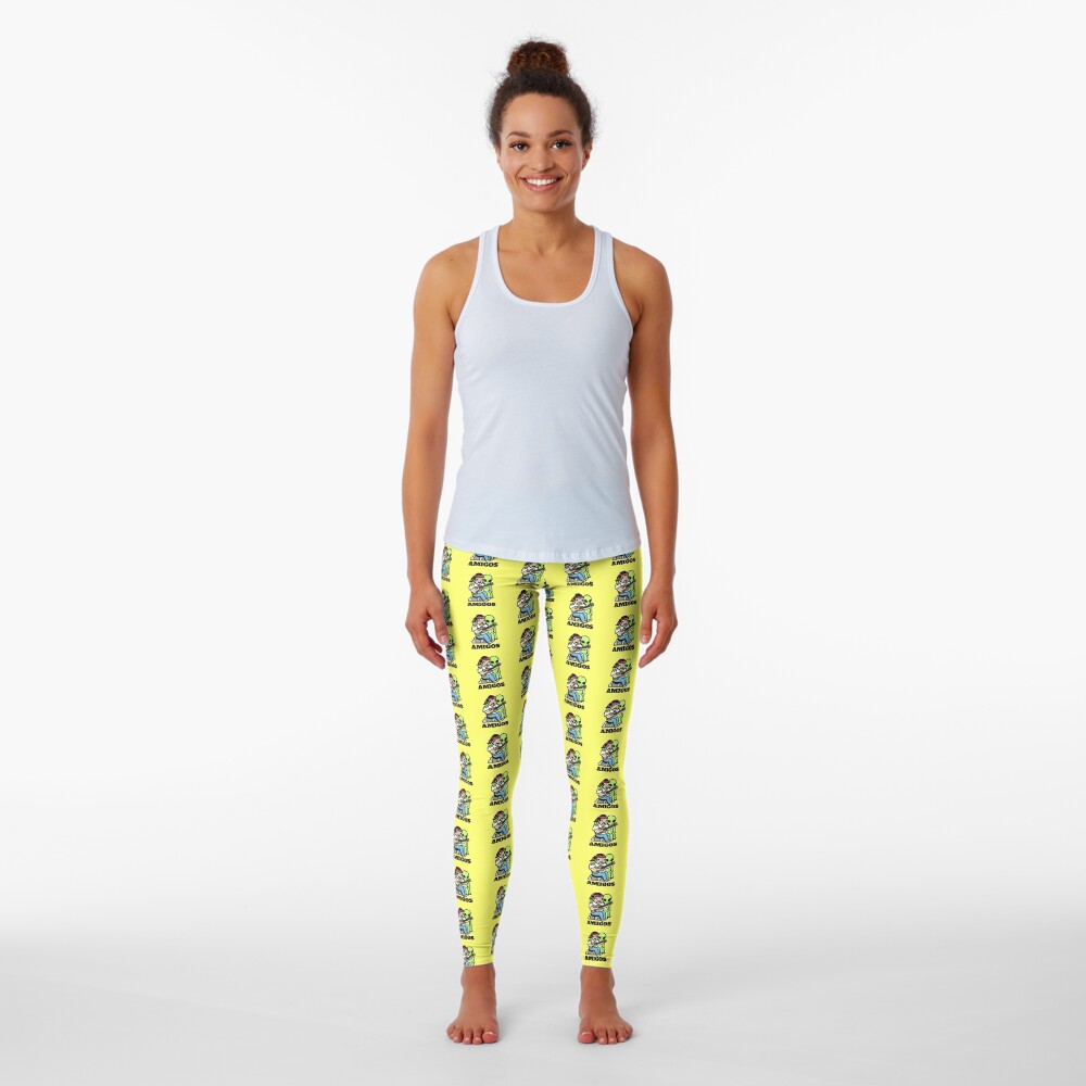 Hippie and alien Leggings