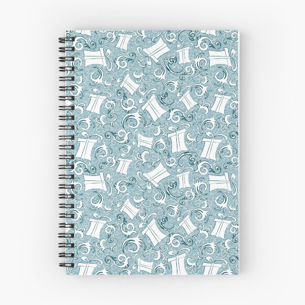 Item preview, Blue Christmas Pattern With Gift Boxes designed and sold by AstraDesign.