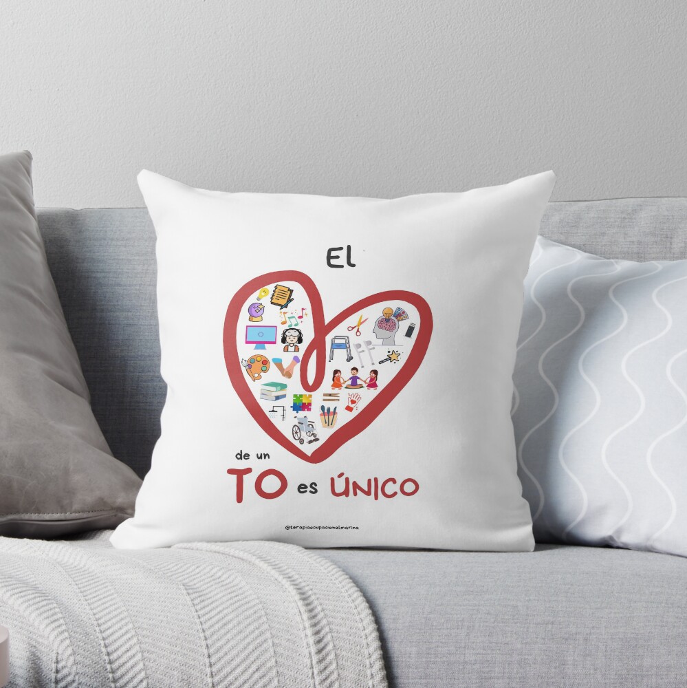 EL corazon de un TO Cojín