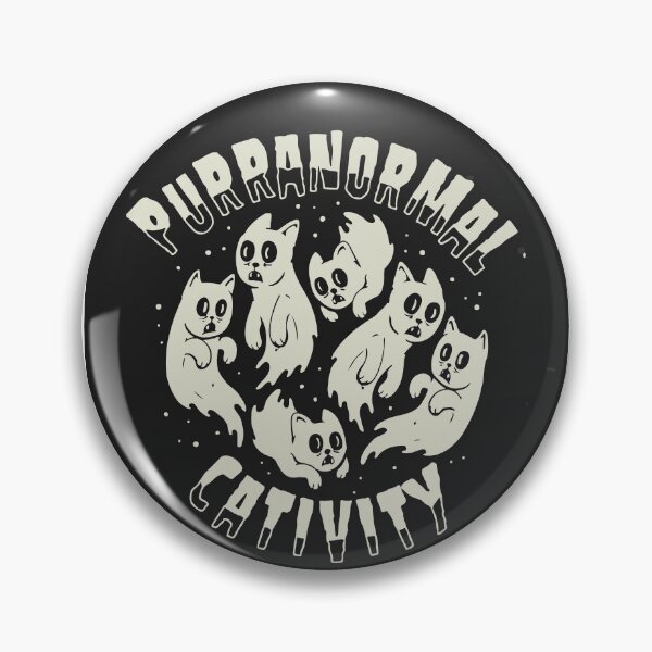 Item preview, PURRANORMAL CATIVITY IN BLACK designed and sold by CHVRDesing.