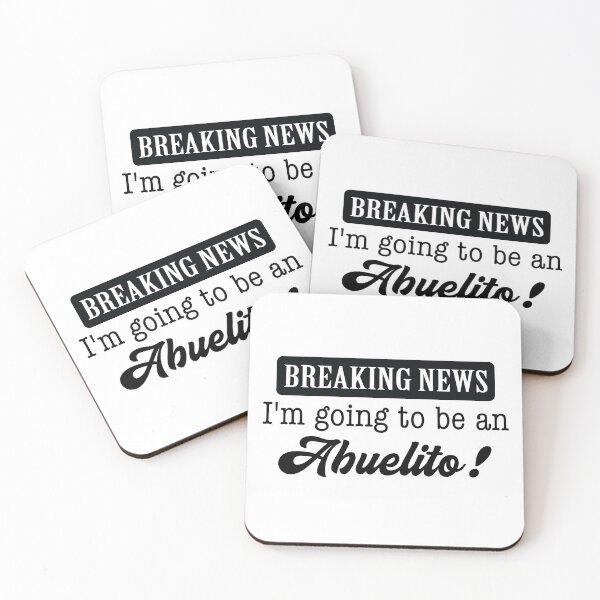 Item preview, Breaking News - I'm Going to be an Abuelito! designed and sold by LovenLaughter.
