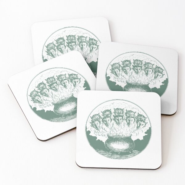 Item preview, Raisin' Hell (green) - Witchcraft Sticker, Cauldron Witch, Magick Potion Brewing, Conjuring the Devil designed and sold by Larkwort.