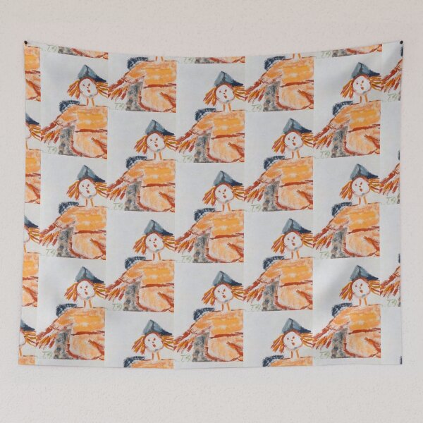 Item preview, Straw man ‘scarecrow’  designed and sold by Tonyasartprints.