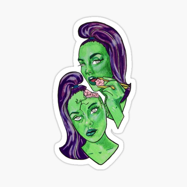 Zombabes Sticker