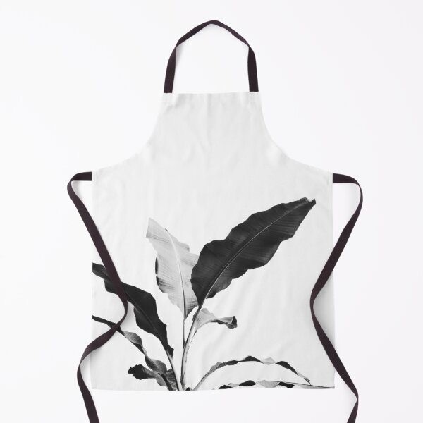 Item preview, Minimal Banana Tree Leaves - Black and White designed and sold by Marina Oliveira Studio.