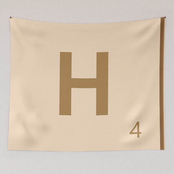 Item preview, Wooden Tile - H designed and sold by imlying.