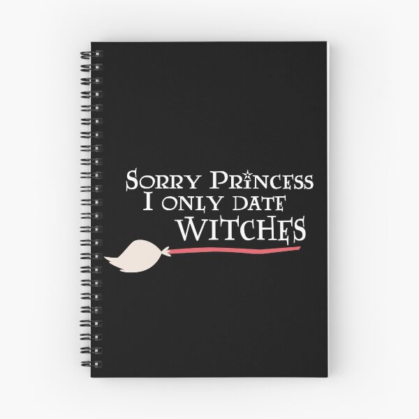 Item preview, Sorry Princess I Only Date witches / Red witch broom / dating witches / Funny halloween gifts / designed and sold by RedJazz.