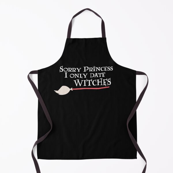 Item preview, Sorry Princess I Only Date witches / Red witch broom / dating witches / Funny halloween gifts / designed and sold by RedJazz.