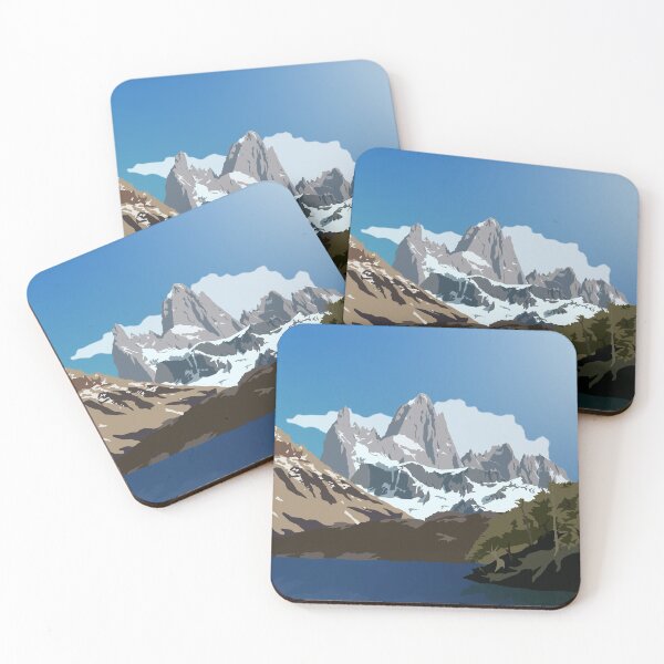 Item preview, Fitzroy Patagonia Mountain Peaks El Chalten designed and sold by Johnston Creative.