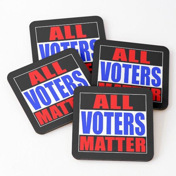Artikelvorschau,  All Voters Matter Politisches Shirt Wahlen USA entworfen und verkauft von Paulina Vanlife.