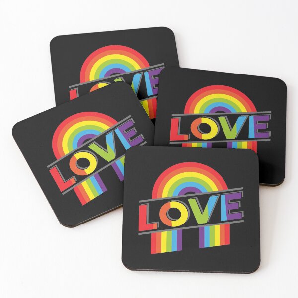 Item preview, RAINBOW LOVE SYMBOL  designed and sold by Dwarf-Monkey.