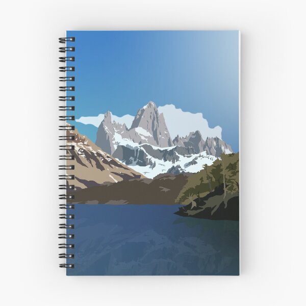 Item preview, Fitzroy Patagonia Mountain Peaks El Chalten designed and sold by Johnston Creative.
