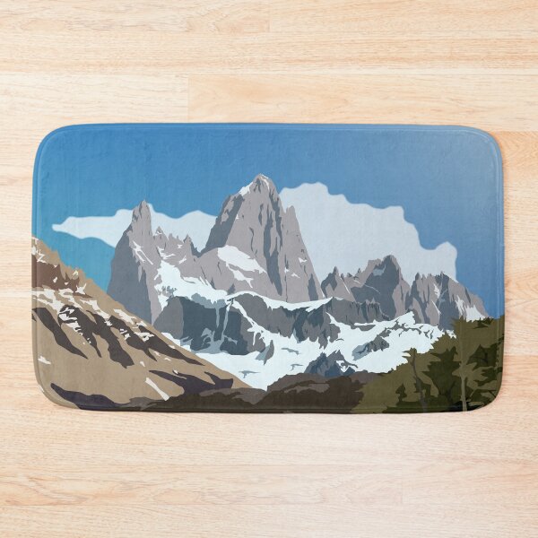 Item preview, Fitzroy Patagonia Mountain Peaks El Chalten designed and sold by Johnston Creative.