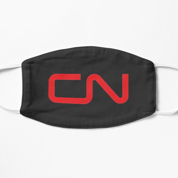 Canadian National Railways "Wet Noodle" Logo Flat Mask
