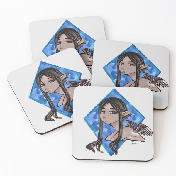 Item preview, Angel of Blue designed and sold by Salem Scribbles.