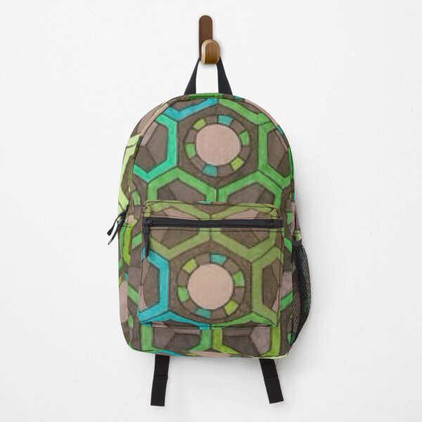 Item preview, Green gray honeycomb pattern designed and sold by ApArtPaintings.