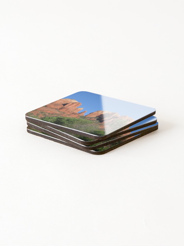 Thumbnail 4 of 5, Coasters (Set of 4), Arizona Red Rocks designed and sold by DEWDesigns.