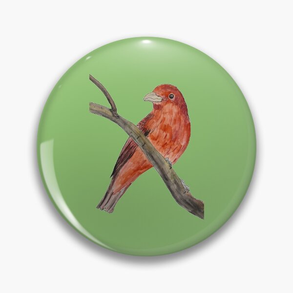 Item preview, Scarlet Tanager designed and sold by abirdtoldme.