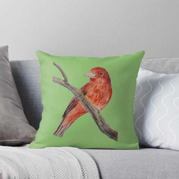 Item preview, Scarlet Tanager designed and sold by abirdtoldme.