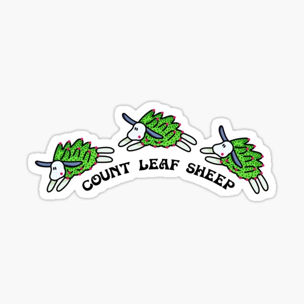 Item preview, Count leaf sheep designed and sold by Ali C.