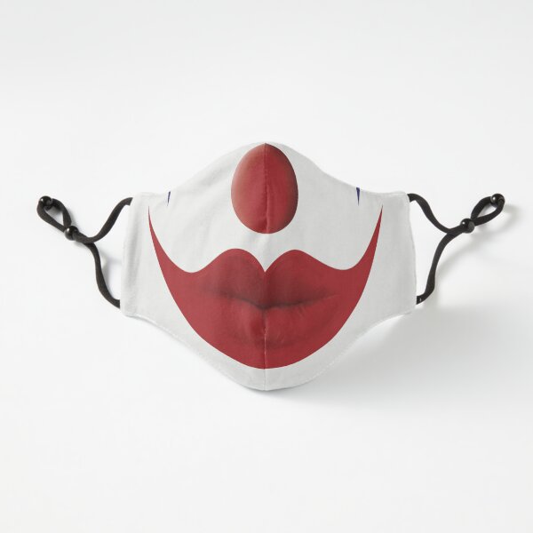 Clown Face Mask Fitted 3-Layer