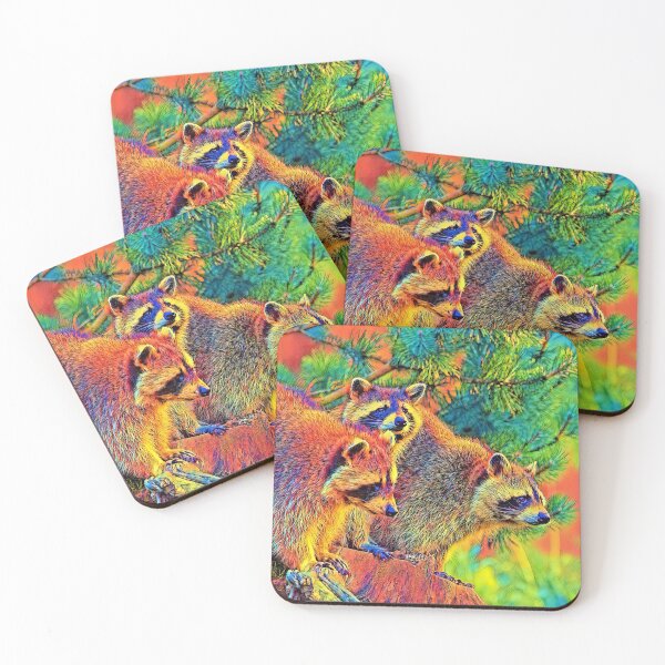 Item preview, AnimalColor Raccoon 003 designed and sold by JAMFoto.