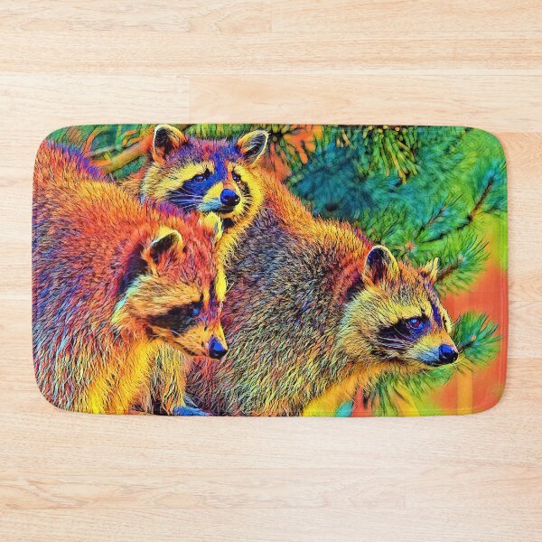 Item preview, AnimalColor Raccoon 003 designed and sold by JAMFoto.