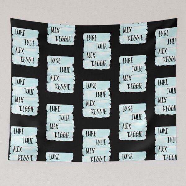 Item preview, Julie And The Phantoms Name Tags Sunset Curve designed and sold by AuroCreatives.