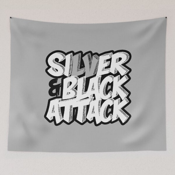 Item preview, SILVER and BLACK ATTACK designed and sold by thatDudeAZ89.