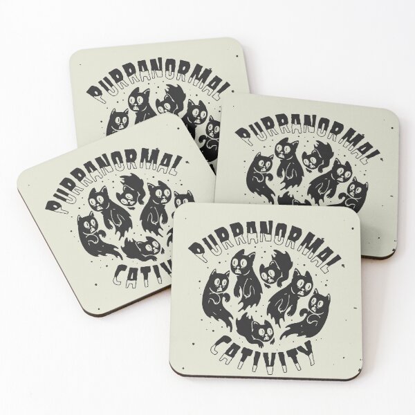 Item preview, PURRANORMAL CATIVITY IN GRAY designed and sold by CHVRDesing.