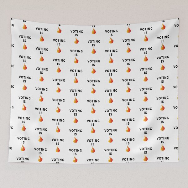 Item preview, Voting Is Hot  designed and sold by Mokhe.