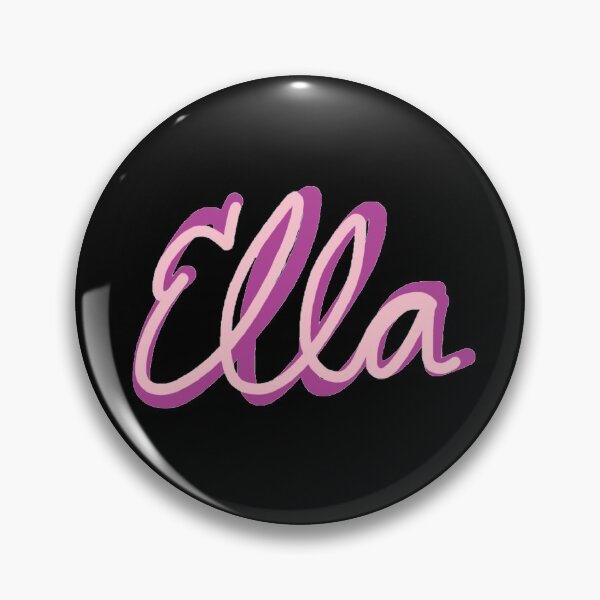 Item preview, Ella - she/her - Cursive Spanish pronoun designed and sold by adriandjmunoz.