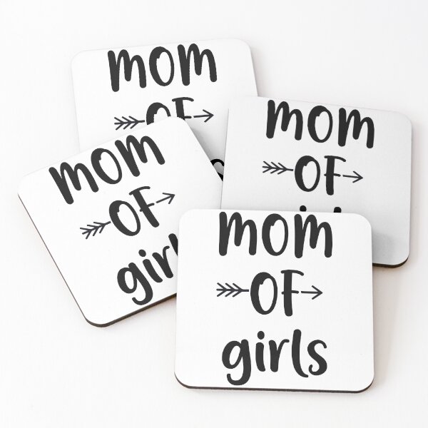 Item preview, Mom Of Girls Children Pregnancy Birth Pride designed and sold by Two Left Hands Design.