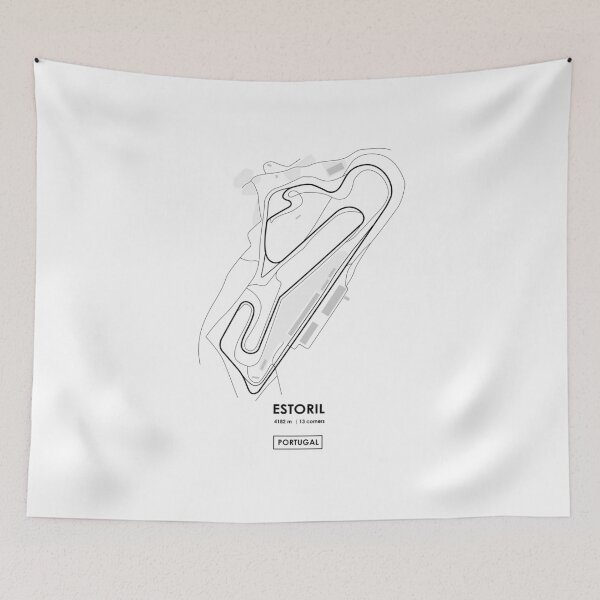 Item preview, Estoril - Portugal Track Map designed and sold by andreanastasio.