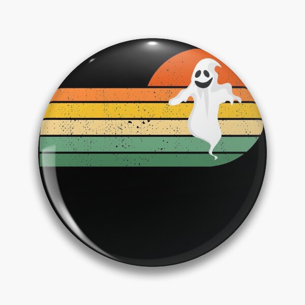 Artikelvorschau, Retro Ghost Boo Sheet Vintage Halloween entworfen und verkauft von BigLoro.