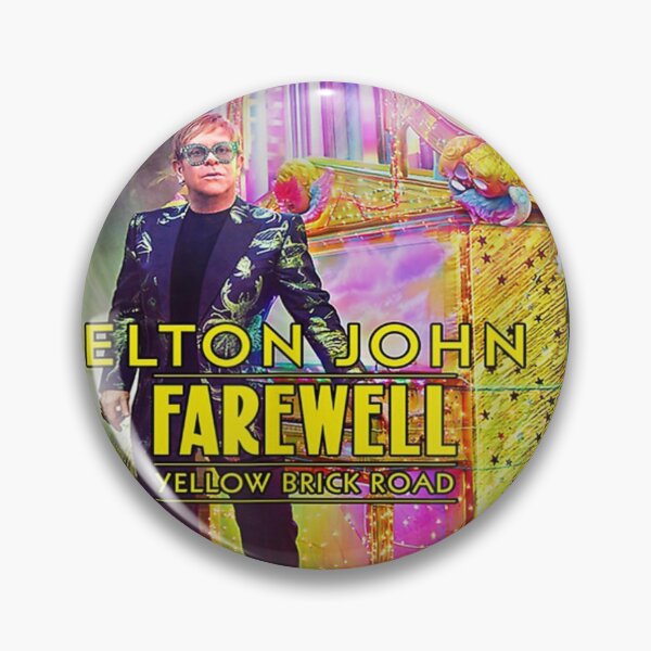 Brick Road Elton Goodbye 2019 Yellow And Pin