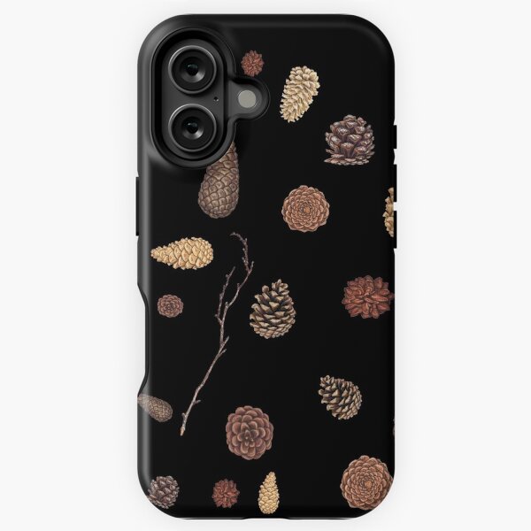 Item preview, Pine Cones Tree / Vintage Pinecone collection Botanist / Vintage Boho Style Nature  Botanical Cones Chart designed and sold by anodyle.