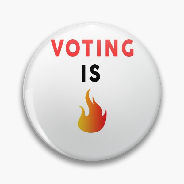 Item preview, Voting Is Hot  designed and sold by Mokhe.