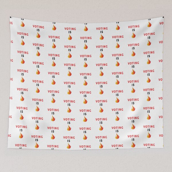 Item preview, Voting Is Hot  designed and sold by Mokhe.